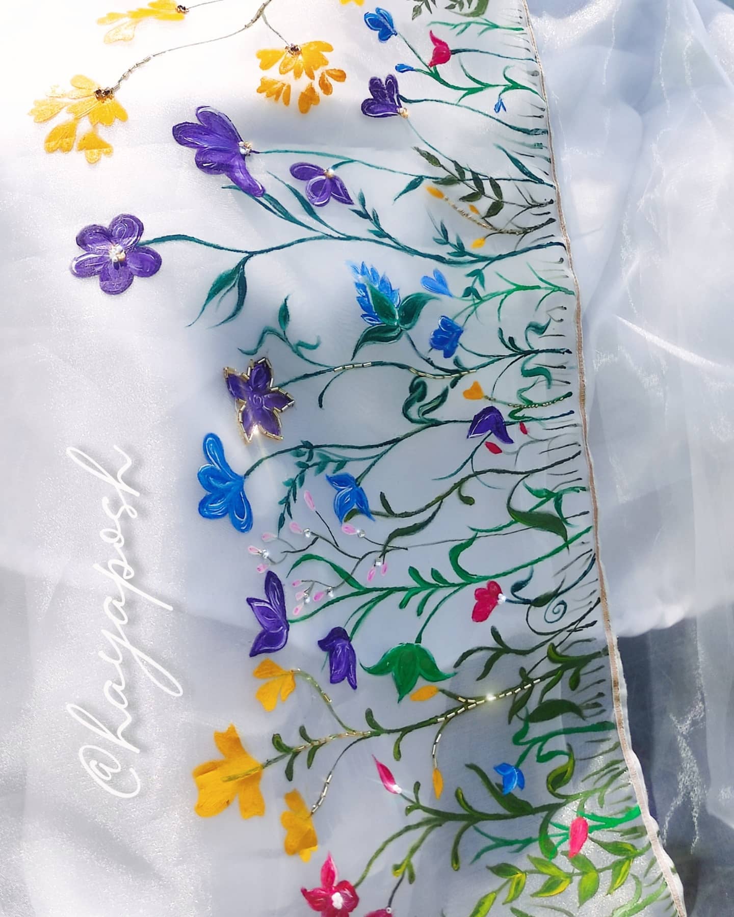 Tropical Garden - HayaPosh Anarkali #