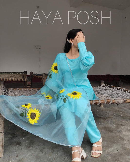 Sunflower Meadow - HayaPosh Sharara #