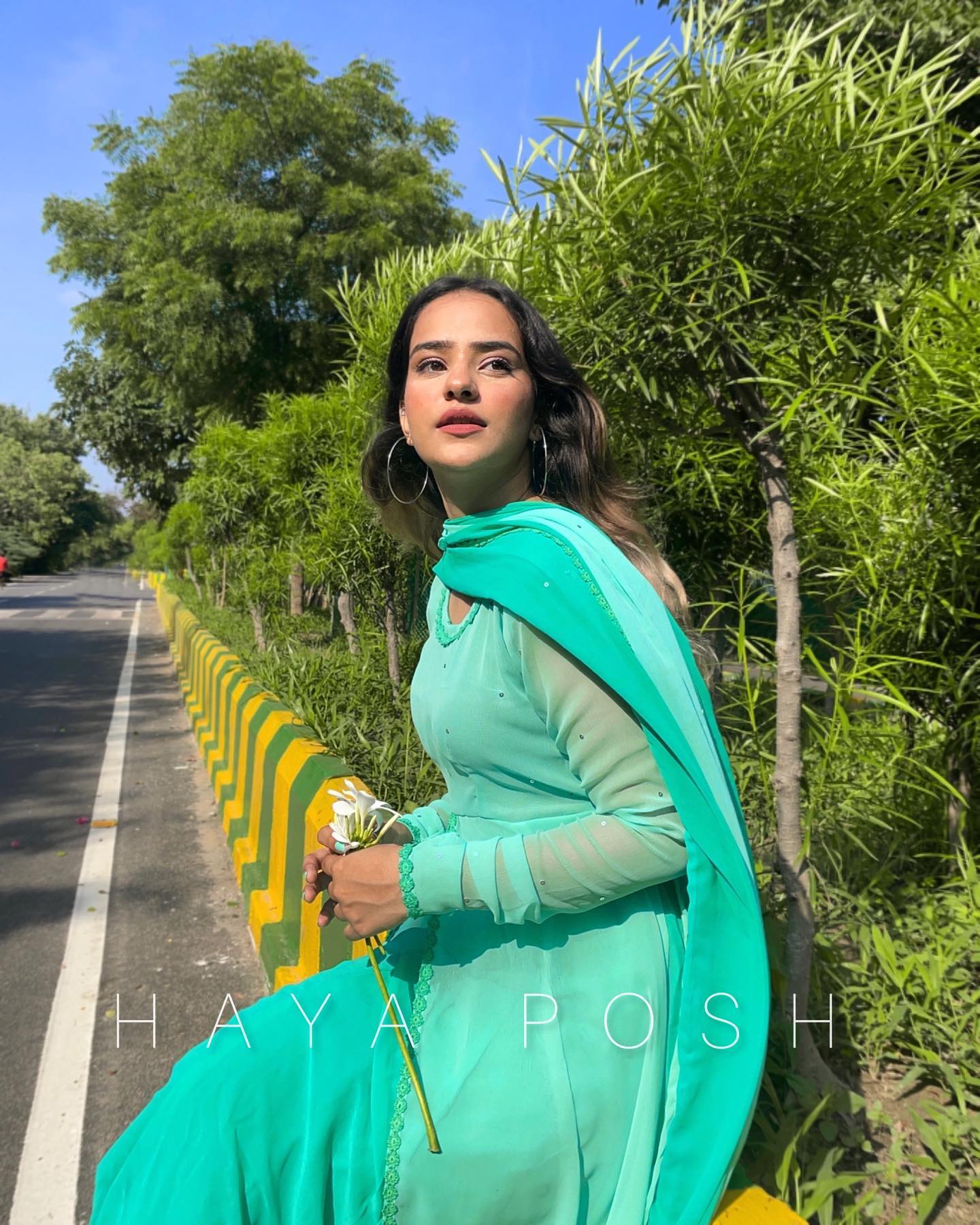 Ombre Layers - HayaPosh Anarkali #