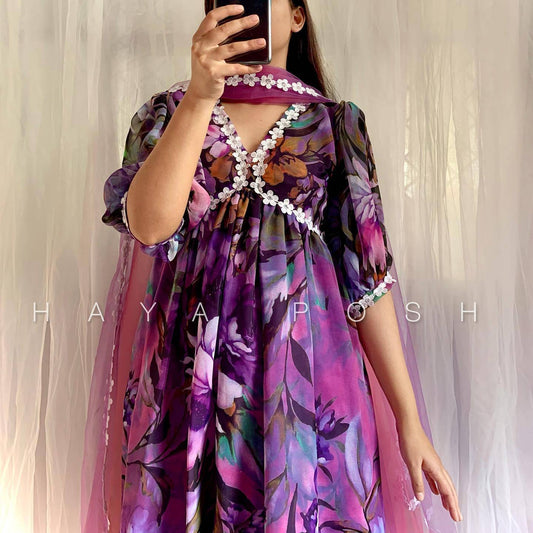 Floral Crush - HayaPosh Frock #