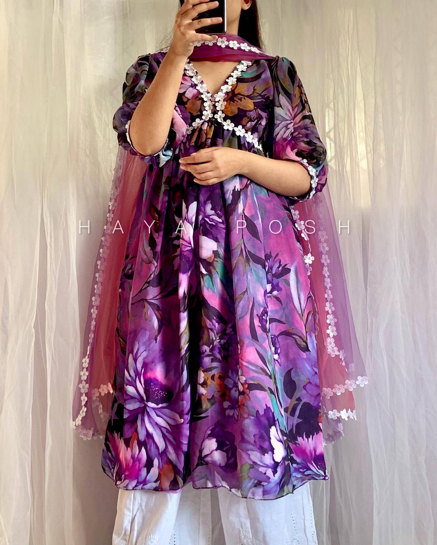 Floral Crush - HayaPosh Frock #