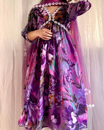Floral Crush - HayaPosh Frock #