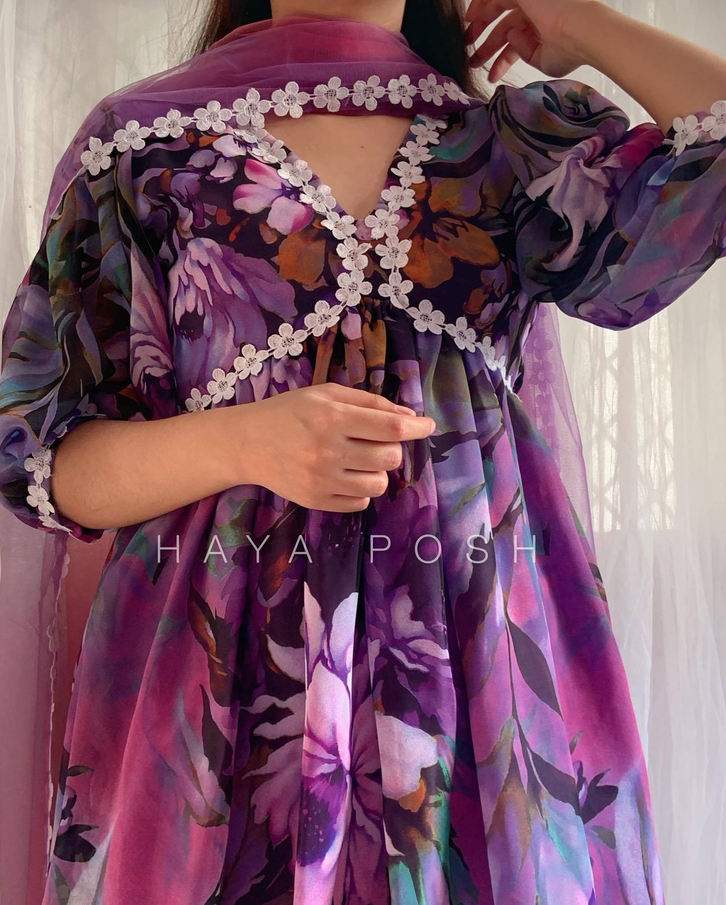 Floral Crush - HayaPosh Frock #
