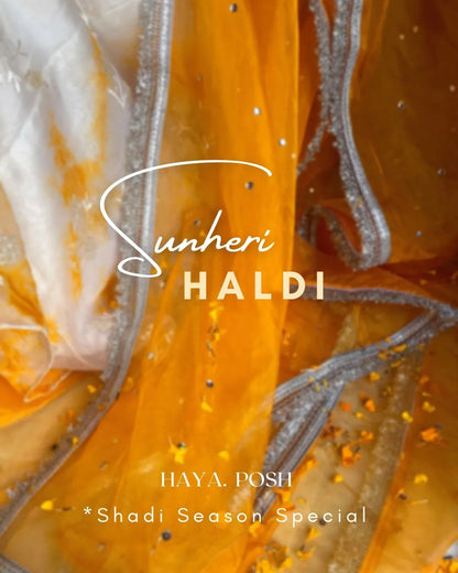 Sunehri Haldi - HayaPosh Anarkali #