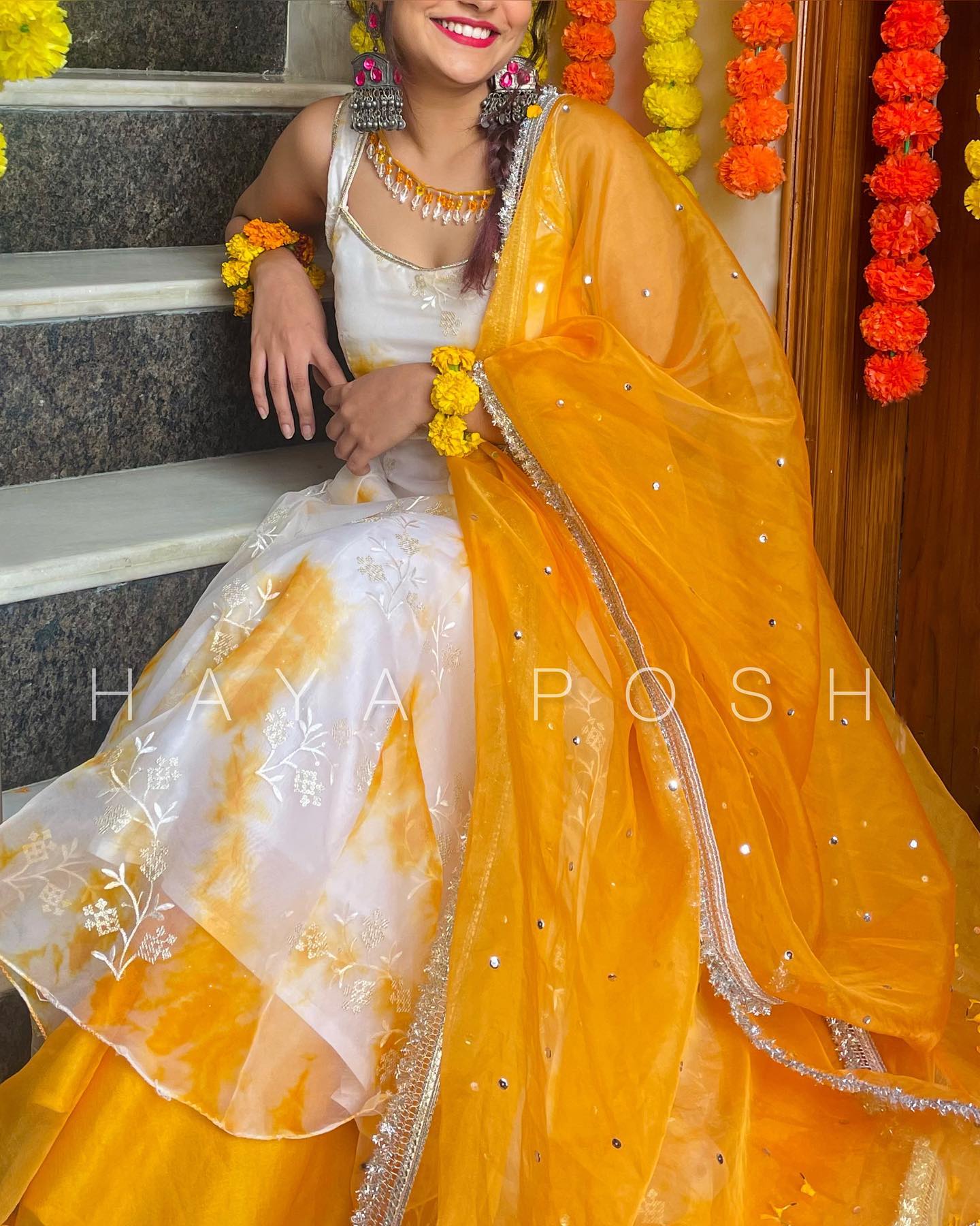 Sunehri Haldi - HayaPosh Anarkali #