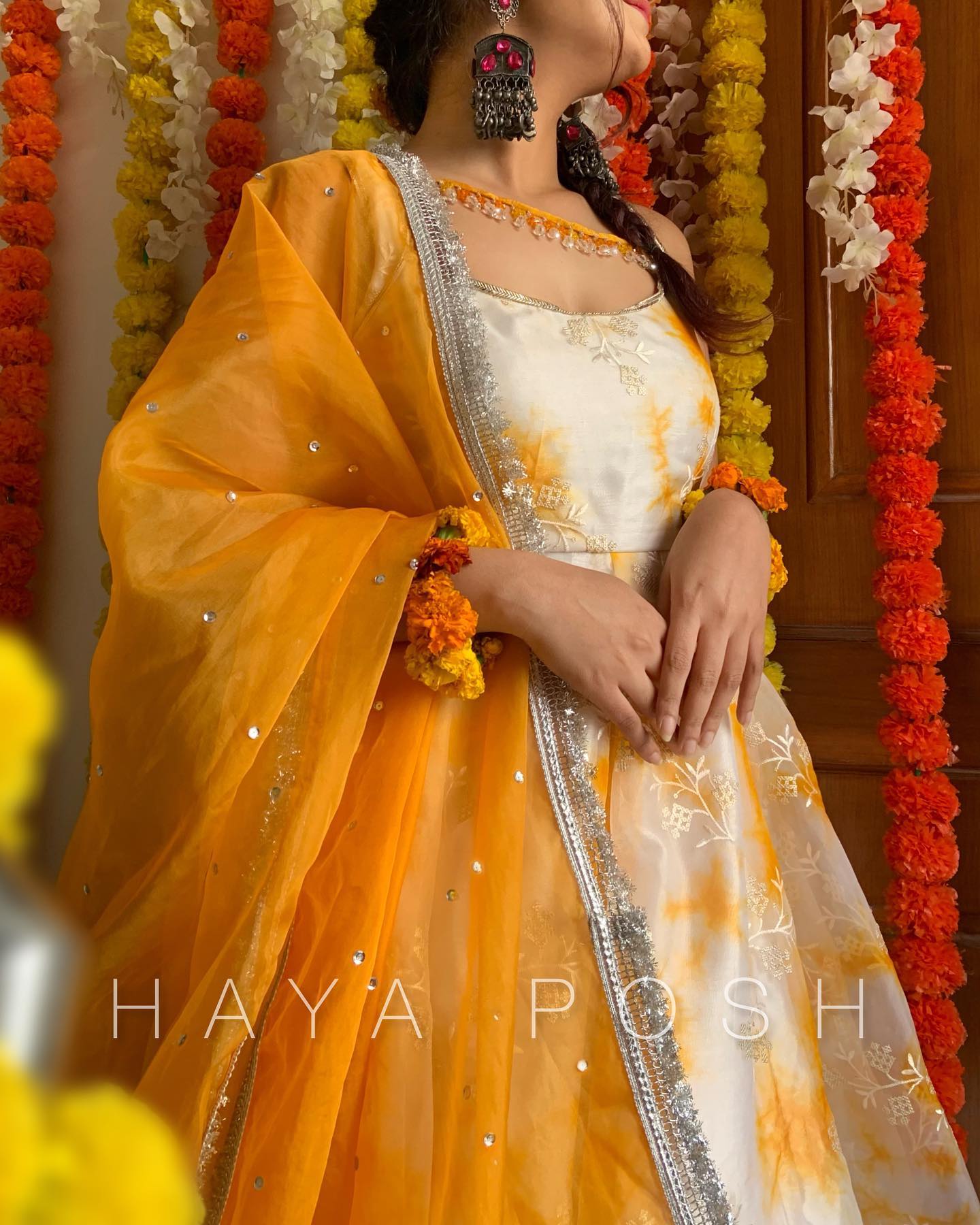 Sunehri Haldi - HayaPosh Anarkali #