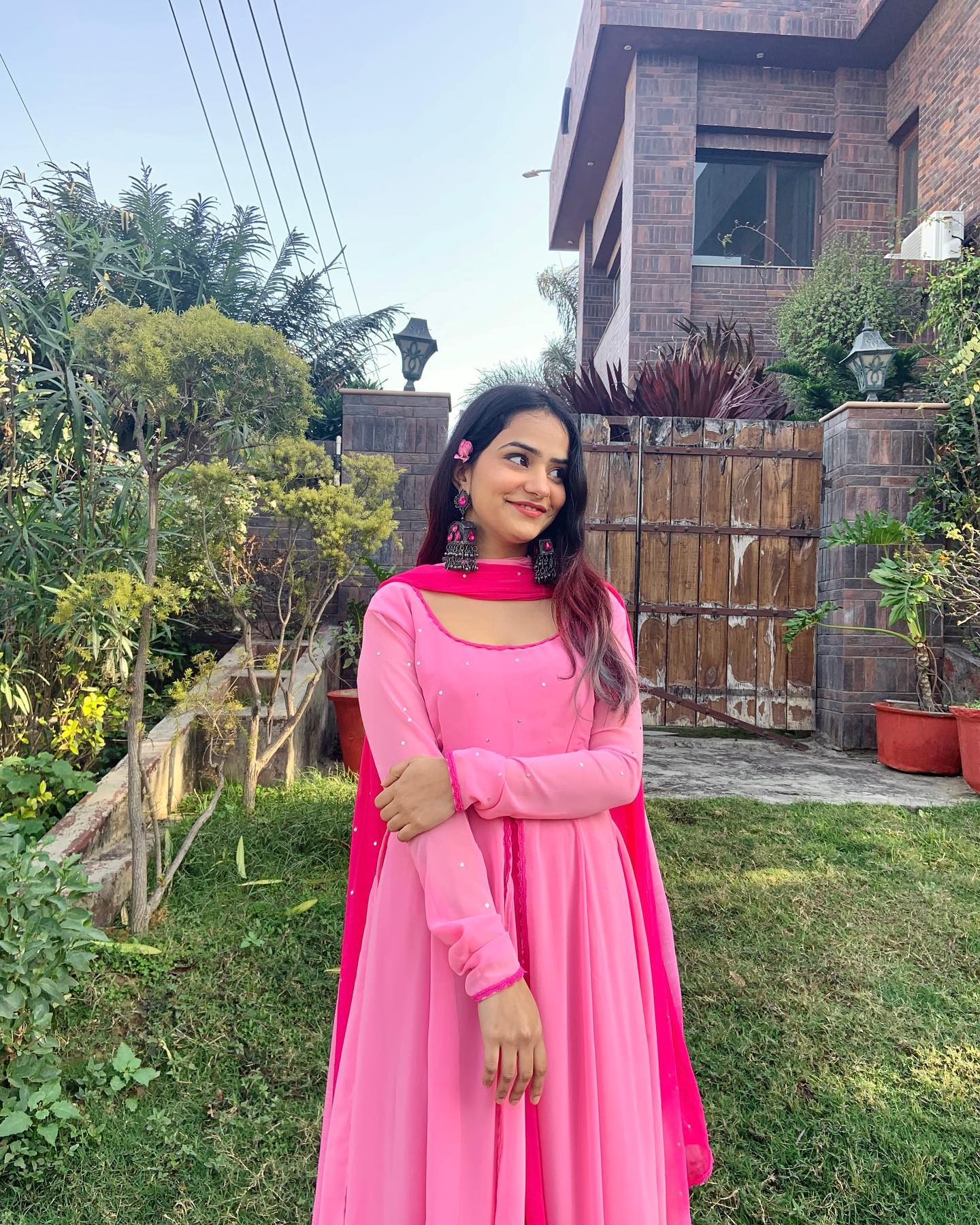 Flowy Layers - HayaPosh Anarkali #
