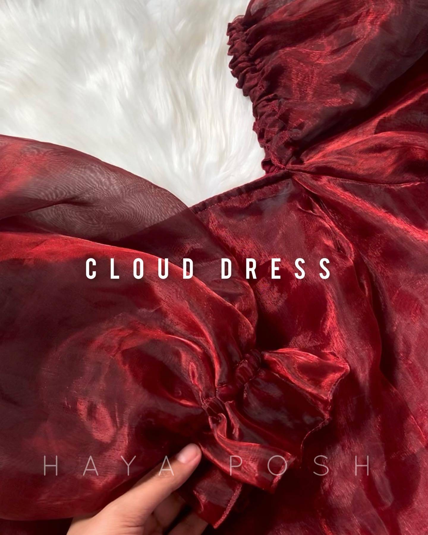 Cloud Dress - HayaPosh Gown #