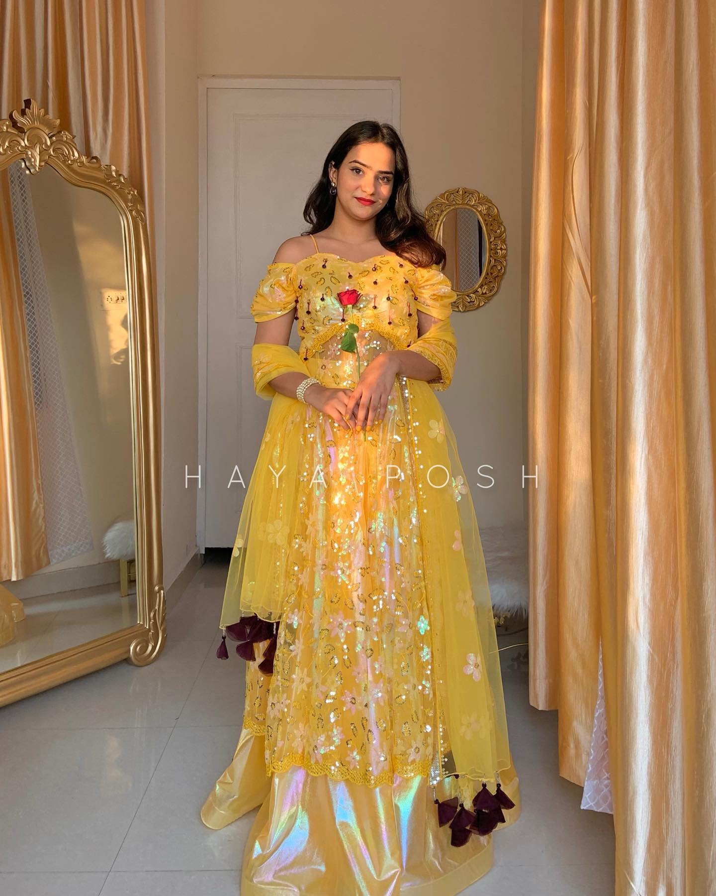 Belle - HayaPosh Lehenga #