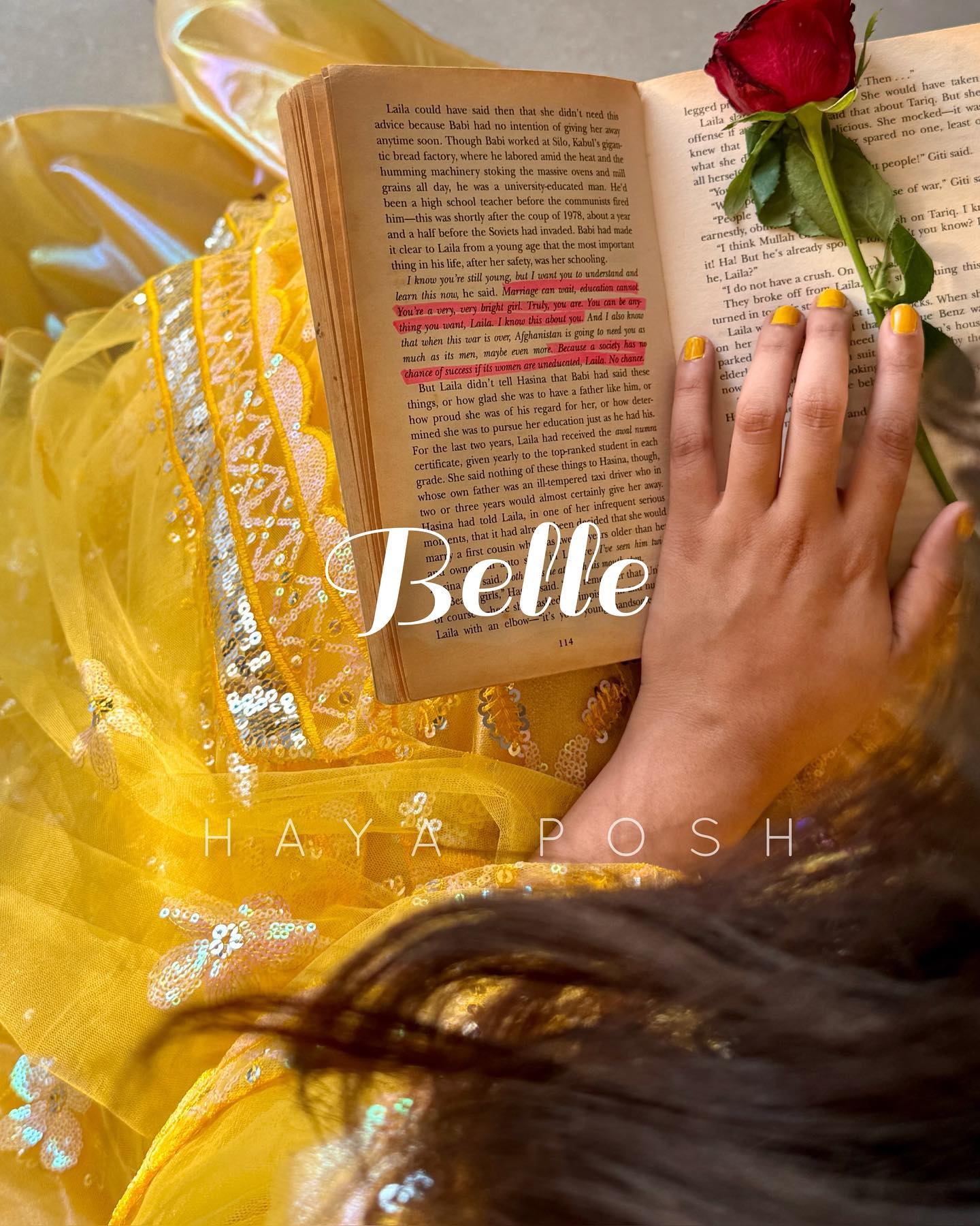 Belle - HayaPosh Lehenga #