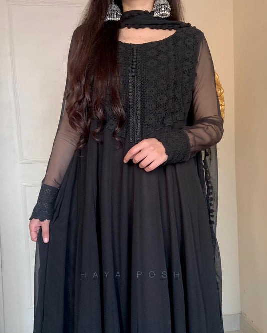 Humasafar Anarkali Set - HayaPosh Anarkali #