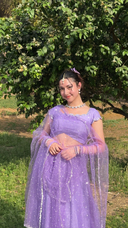Aishwarya OG lehenga - HAND EMBROIDERED ALL OVER