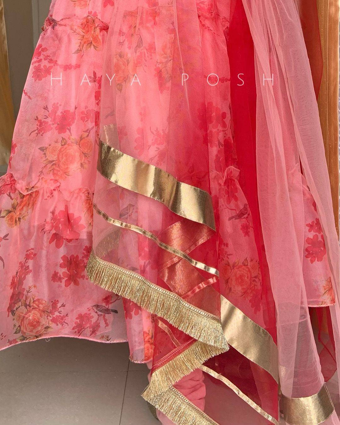 Cherry Blossom - HayaPosh Anarkali #