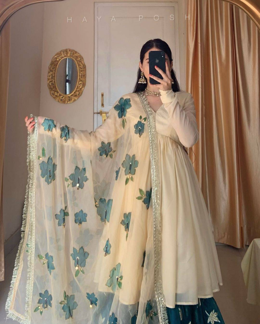 Shehzadi Gharara set - HayaPosh Gharara #