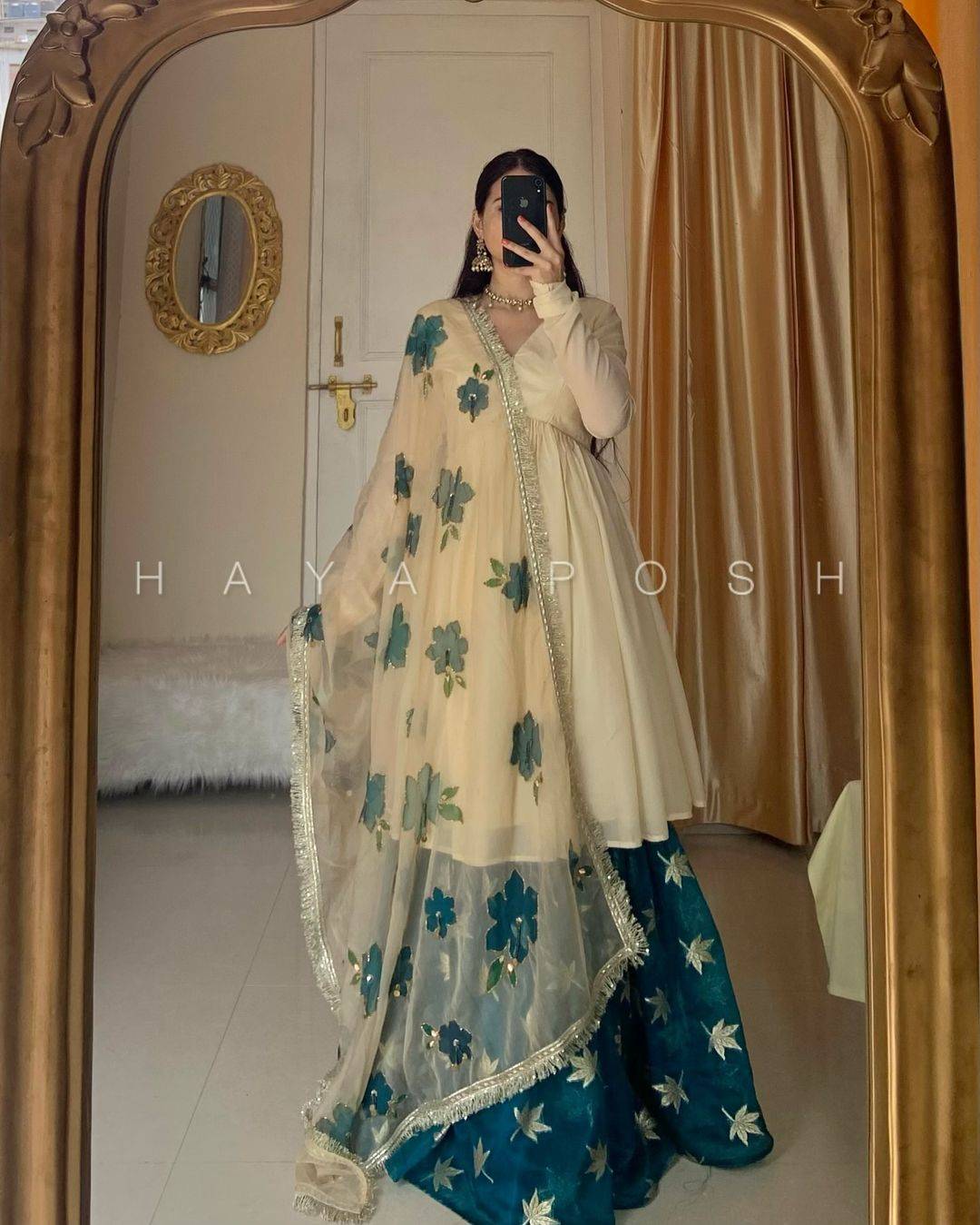 Shehzadi Gharara set - HayaPosh Gharara #