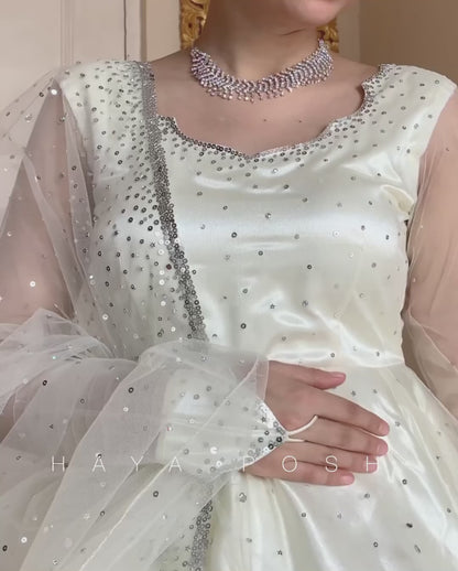 White Moon Anarkali