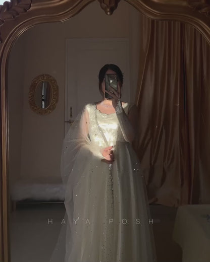 White Moon Anarkali