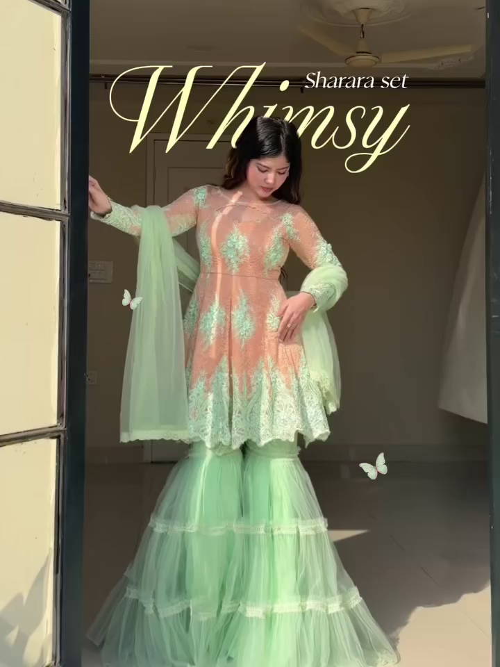 Musk gharara set